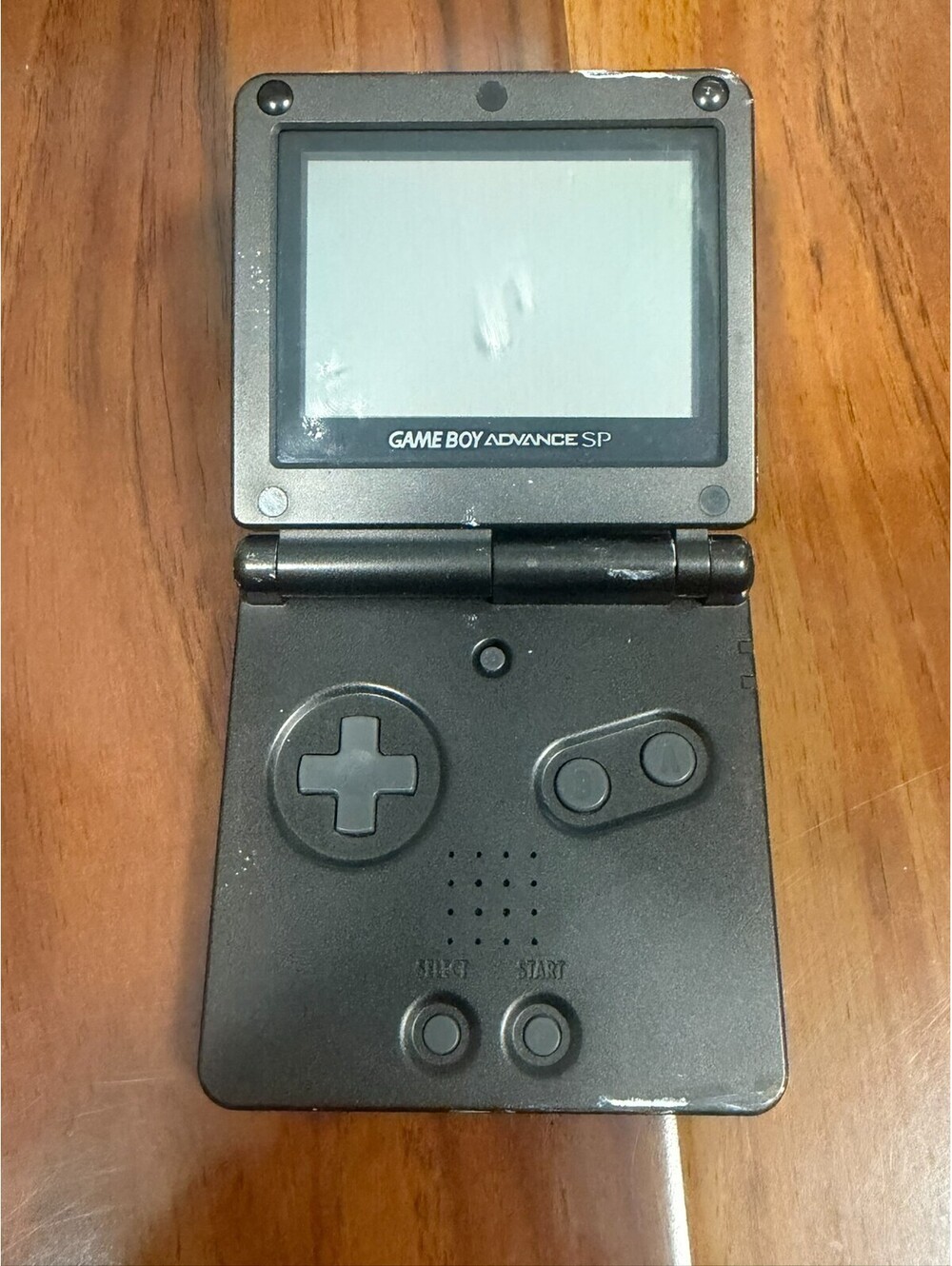 Broken Nintendo Game Boy Advance SP Graphite AGS 101 No Power